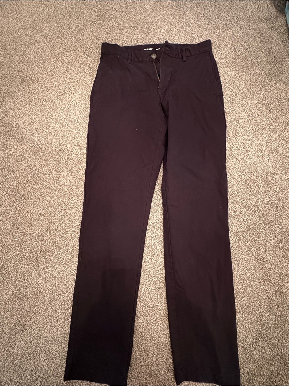 Old Navy Men's Black Chino Pants